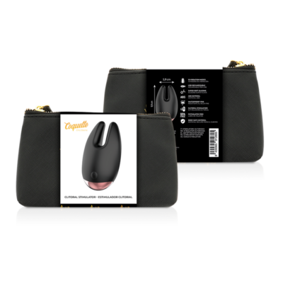 Alternative view of COQUETTE CHIC DESEJO ESTIMULADOR CLITORIAL PRETO / OURO