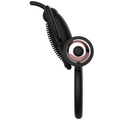 Alternative view of ANEL COQUETE CHIC DESIRE BORBOLETA COM VIBRADOR PRETO/ OURO