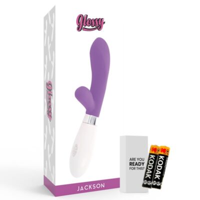 Lustroso jackson rabbit purple glossy caliente. Pt