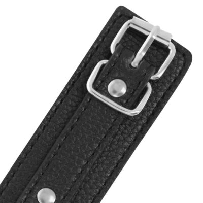 Darkness wrist cuffs black darkness bondage caliente. Pt
