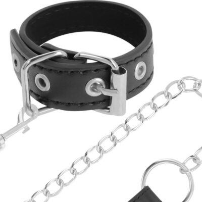 Darkness penis ring with strap - image 3
