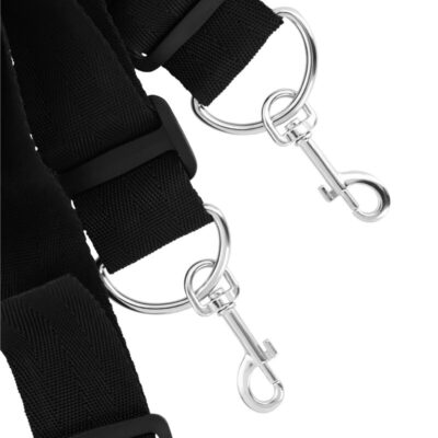 Darkness interlace over and under bed restraint set darkness bondage caliente. Pt