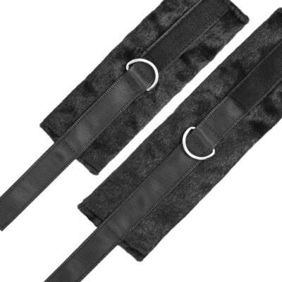 Darkness interlace over and under bed restraint set darkness bondage caliente. Pt