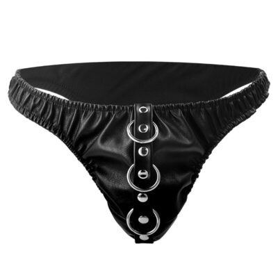 Darkness black underpants with leash darkness bondage caliente. Pt