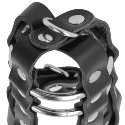 Darkness leather chastity cage darkness bondage caliente. Pt