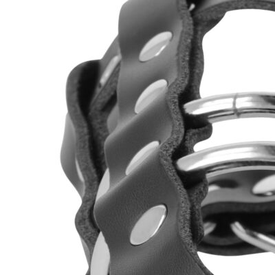 Darkness leather chastity cage darkness bondage caliente. Pt