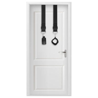 Alternative view of DARKNESS  BONDAGE DOOR CUFFS