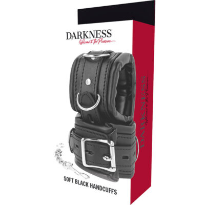 Darkness handcuffs wrist cuffs black darkness bondage caliente. Pt