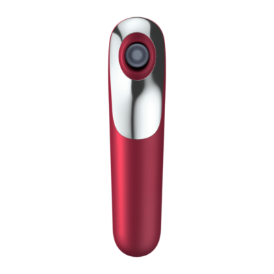 Satisfyer dual love vibrador e sucionador com ar pulsado vermelho satisfyer connect caliente. Pt