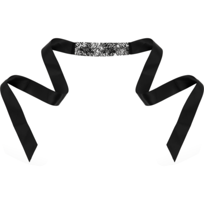 Máscara coquette chic desire lace preta coquette accessories caliente. Pt