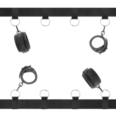 Alternative view of FETISH SUBMISSIVE SET ATADURAS CAMA LUXURY CON FORRO DE NOPRENO