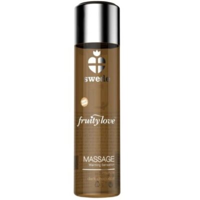 SWEDE FRUITY LOVE EFEITO DE AQUECIMENTO ÓLEO DE MASSAGEM INTENSO CHOCOLATE ESCURO 60 ML.