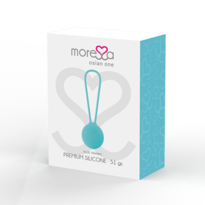Moressa osian one turquesa de silicone premium moressa caliente. Pt