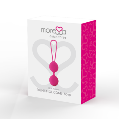 Moressa osian três premium silicone rosa moressa caliente. Pt