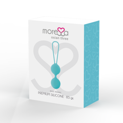 Moressa osian três turquesa de silicone premium moressa caliente. Pt