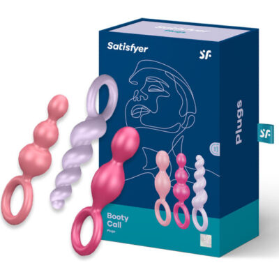 Alternative view of SATISFYER ANAL PLUGS CONJUNTO 3PCS TRICOLOR