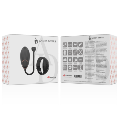 Anne's desire™ - egg tecnologia sem fio watchme preto anne's desire caliente. Pt
