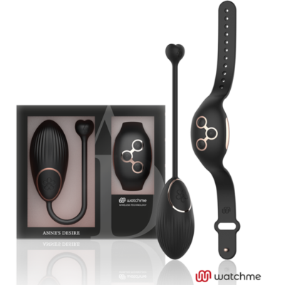 Alternative view of ANNE'S DESIRE™ - EGG TECNOLOGIA DE CONTROLE REMOTO WATCHME PRETO/OURO