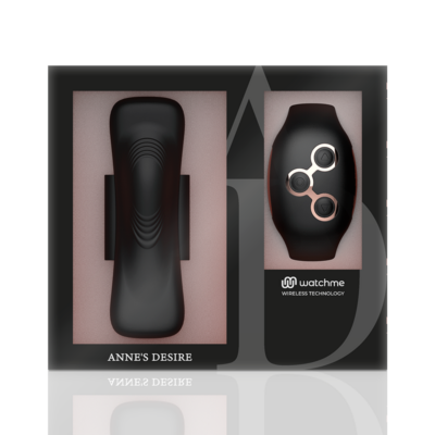 Anne's desire™ - panty pleasure wireless technology watchme preto/ouro anne's desire caliente. Pt