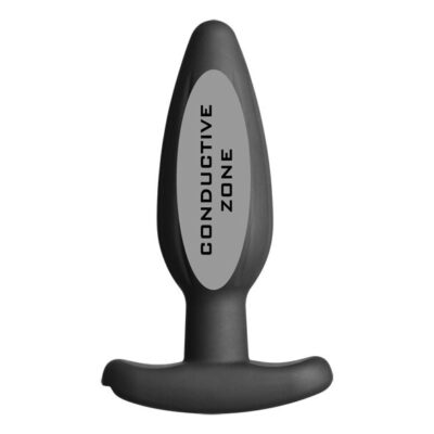 Plugue de butt de eletrastim silicone noir rocker medium electrastim caliente. Pt
