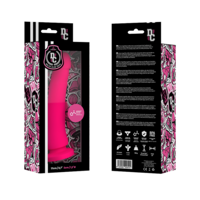 Alternative view of DELTA CLUB TOYS DILDO ROSA SILICONA MEDICA 17 X 3 CM