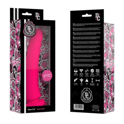 Alternative view of DELTA CLUB TOYS DILDO ROSA SILICONA MEDICA 20 X 4 CM