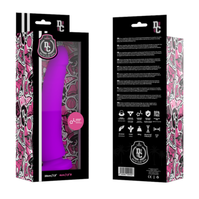 Delta club toys dong purple silicone 20 x 4 cm deltaclub caliente. Pt