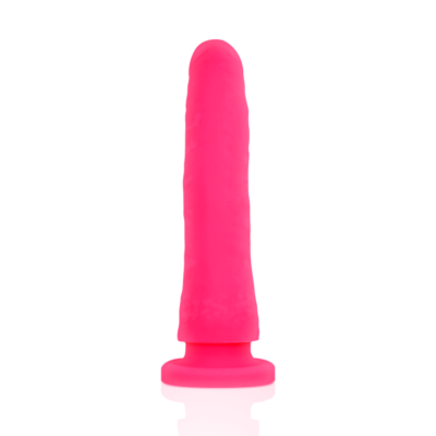 Arreio de brinquedos delta club + dong rosa silicone 17 x 3 cm deltaclub caliente. Pt