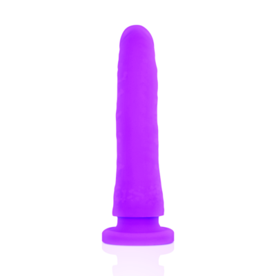 Arreio de brinquedos delta club + dong purple silicone 17 x 3 cm deltaclub caliente. Pt