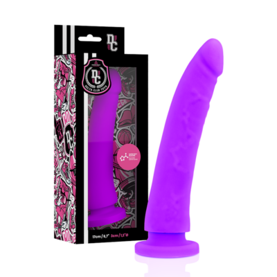Arreio de brinquedos delta club + dong purple silicone 17 x 3 cm deltaclub caliente. Pt