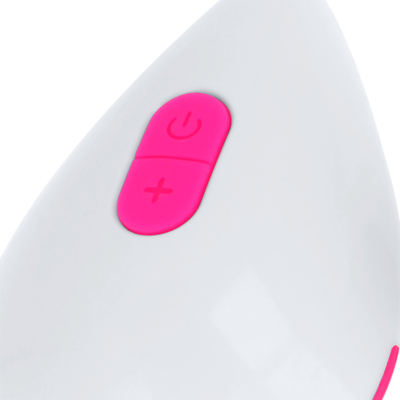 Oh mama textured vibrating egg 10 modes - rosa e branco ohmama stimulating caliente. Pt