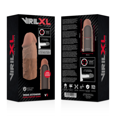 Virilxl penis extender extra comfort sleeve v3 brown virilxl caliente. Pt
