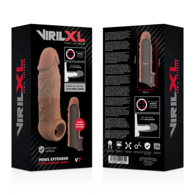 Virilxl penis extender extra comfort sleeve v7 brown virilxl caliente. Pt