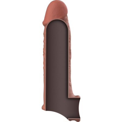 VIRILXL PENIS EXTENDER EXTRA COMFORT SLEEVE V9 BROWN VIRILXL Caliente.pt