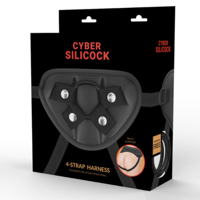 Chicote de cinto de silicone cibernético com 3 anéis grátis cyber silicock caliente. Pt