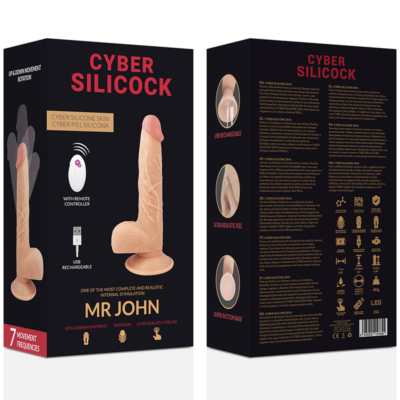 Cyber silicock controle remoto realistic mr john cyber silicock caliente. Pt