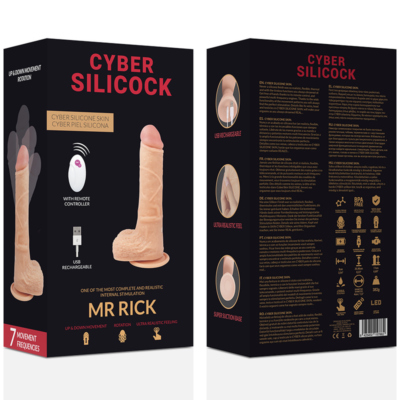 Cyber silicock controle remoto realistic mr rick cyber silicock caliente. Pt