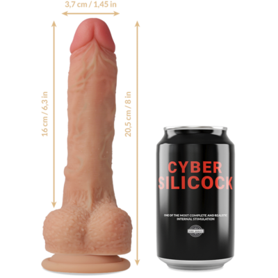 Cyber silicock strap-on connor silicone líquido com 3 anéis grátis cyber silicock caliente. Pt