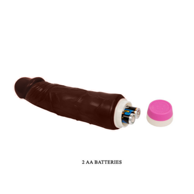 Waves of pleasure vibrator 19. 5 cm brown baile vibrators caliente. Pt