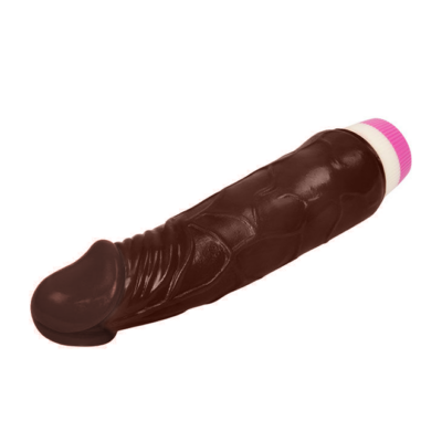 Waves of pleasure vibrator 19. 5 cm brown baile vibrators caliente. Pt