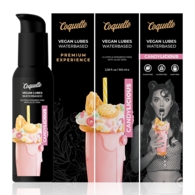 Coquette chic desire premium experience 100ml vegan lubes candylicious coquette cosmetics caliente. Pt