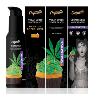 Coquette chic desire premium experience 100ml vegan lubes space sativa coquette cosmetics caliente. Pt