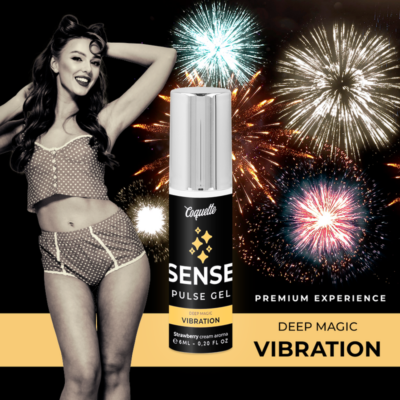 COQUETTE CHIC DESIRE PULSE GEL MORANGO MAGIC VIBATION PREMIUM 6ML 5 Coquette chic desire pulse gel morango magic vibation premium 6ml - image 3