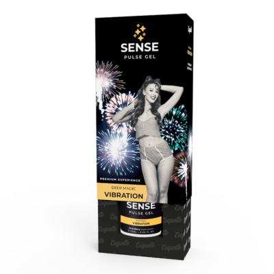 Alternative view of COQUETTE CHIC DESIRE PULSE GEL MORANGO MAGIC VIBATION PREMIUM 15ML