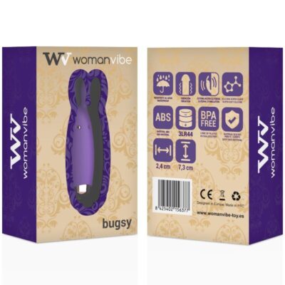 Womanvibe bugsy silicone rabbit stimulator womanvibe caliente. Pt