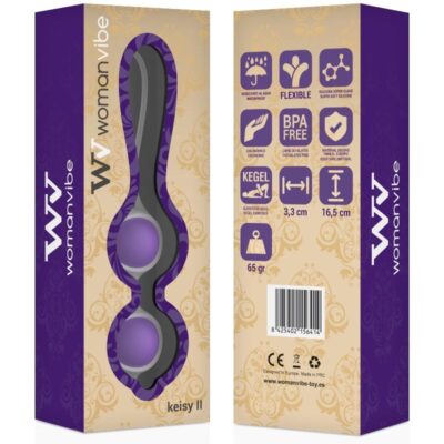 Bolas de silicone womanvibe keisy ii womanvibe caliente. Pt