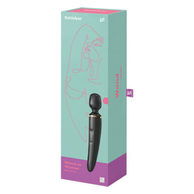 Alternative view of SATISFYER WAND-ER MULHER PRETA