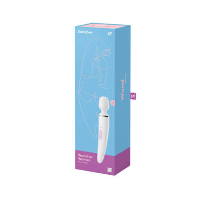 Alternative view of MULHER SATISFYER WAND-ER WHITE