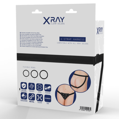 Cheio de raio x com anéis de silicone grátis x ray caliente. Pt