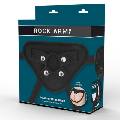 Rockarmy™ - arnês ajustável e anéis flexíveis rock army caliente. Pt